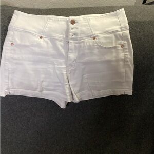 Guess Women's  White Jean Shorts